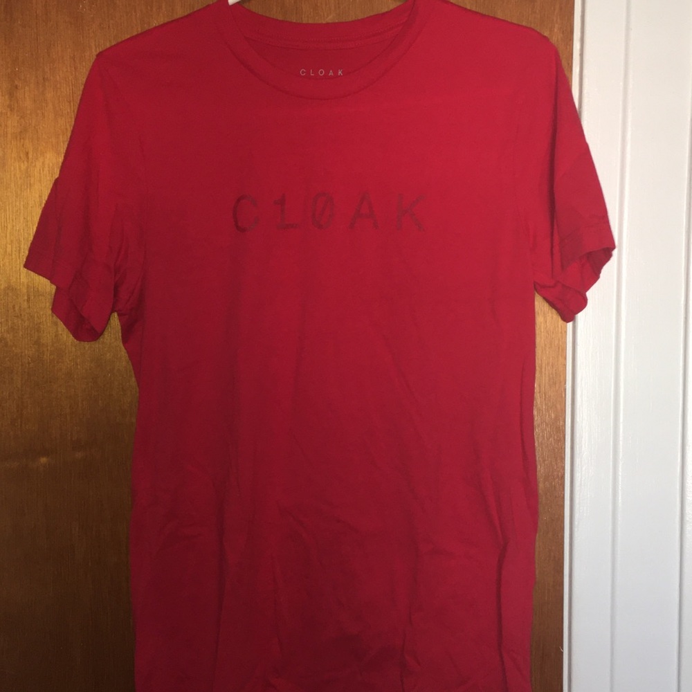 Red Tee by Cloak (M)